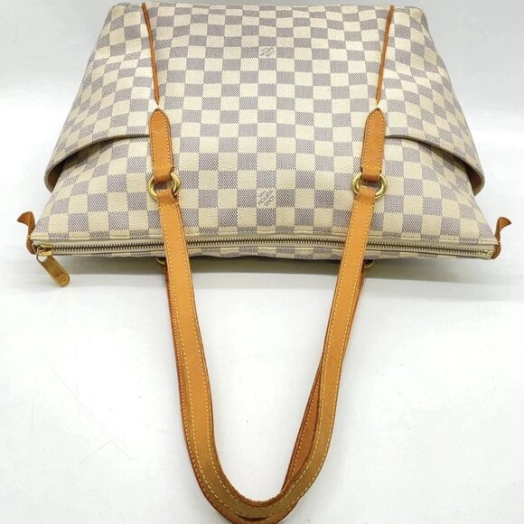 Auth Louis Vuitton Damier Azur Totally MM Old Model Tote bag - Picture 4 of 13